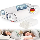 Blumtal Orthopädisches Nackenstützkissen aus Memory Foam - ergonomisches Kopfkissen mit...