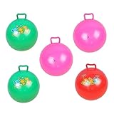 BESTonZON 5 Stück Pat The Ball Kinder Hüpfball Aufblasbarer Hop Ball Aufblasbarer Ball Spielzeug...
