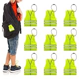 Sionhiuo Reflektor Anhänger | Sichtbarkeit Sicherheits Schlüsselanhänger Tags - 9 Stück...