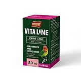 Vitapol VITALINE Zink + Jod - für Papageien und exotische Vögel 50 ml