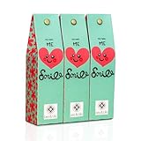 Leo & Lilo Handcreme Geschenkset You make me smile - Handlotion mit Bio Aloe Vera - 3er-Set (3 x 50...