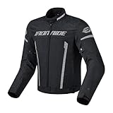 Motorradjacke Herren Mit Protektoren, Motorrad Kleidung Herren, Schutzjacken, Motorrad...
