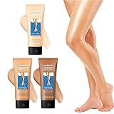 Bein Concealer Foundation - Wasserfestes Bein-Make-up ohne Übertragung Bein-Make-up-Lotion...