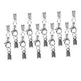 Holibanna 20 Stück Karabinerhaken für Schmuckherstellung Armband und Halskettenverbindungen für...