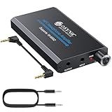eSynic Professioneller 16-600Ω Kopfhörerverstärker – Tragbarer HiFi Verstärker mit...