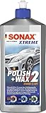 SONAX XTREME Polish+Wax 2 (500 ml) schonende Politur für neuwertige, leicht beanspruchte &...