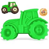 qhklew Traktor Form Kuchenform, Silikon Backform Traktor 3d Traktor Backform Kinder für Die...