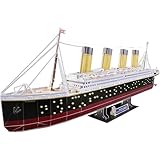 Revell 3D Puzzle RMS Titanic LED Edition | Detailgetreue Nachbildung des legendären Schiffs |...