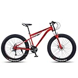 DLJDBGLK Mountainbikes, Mountainbike, 66 cm (26 Zoll), dicke Reifen für Damen und Herren,...