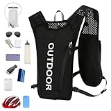 Furtryvl Trinkrucksack – 5 l Laufweste für Damen und Herren, verstellbare Brustgurte,...
