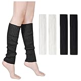 2 Paar Gestrickte Beinstulpen Für Frauen Mädchen, Leg Warmers Stulpen Damen, Stulpen Für Damen,...