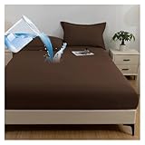 LYXYGMV Wasserdichter Matratzenbezug, atmungsaktiv, waschbar, Tagesdecken, Spannbettlaken for...