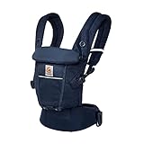 Ergobaby Adapt Babytrage für Neugeborene ab Geburt, 3-Positionen SoftFlex Mesh Ergonomische...