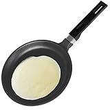 Gotoll Crepe Pfanne 24 cm, Pfannkuchenpfanne Induktion, Aluguss beschichtet, Palatschinkenpfanne,...