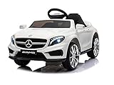 FINOOS Kinder Elektroauto Mercedes Amg GLA45 Lizenziert - 2,4 Ghz Fernbedienung - Elektro Auto für...