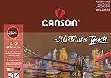Canson 200005425 - Mi-Teintes Touch Pad - A3 - 12 Blatt
