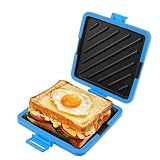 Mikrowellen-Toastie-Sandwich-Maker, kabelloser Toastie-Maker, Silikon, mikrowellengeeignet,...