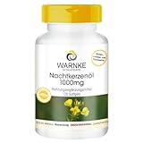 Nachtkerzenöl - mit 1000mg Nachtkerzenöl davon 650mg Linolsäure und 10mg Vitamin E - 120 Softgels...