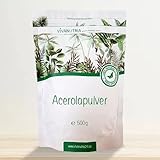 VivaNutria Acerola Pulver I natürliches Vitamin C Pulver als Acerola Frucht-Pulver für...