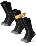 TANSTC Merino Socken Herren 43-46 Dicke Wollsocken Damen Professionell Wandersocken Sportsocken...