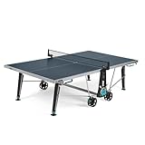 Cornilleau 400X - Outdoor Tischtennisplatte - Klappbar - Wetterfest - Robust - Rollbar -...