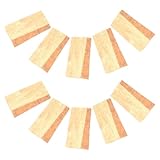 CIYODO Holzkeile für Hackenstiele 10 Stück Stoßdämpfender Griff Gartenwerkzeug Zubehör zur...