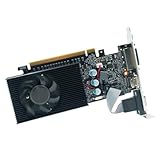 Suoumwa GT730 4GB Grafikkarte GT730 DDR3 64Bit GDDR3 Grafikkarten -Kompatibel, DVI- & VGA-Ausgang