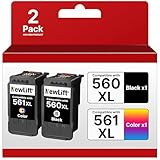 NewLift 560XL 561XL Patronen für Canon Druckerpatronen 560 561 PG-560XL CL-561XL für Canon Pixma...