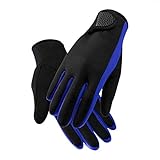 AfinderDE 1,5mm Neoprenen Tauchhandschuhe Wasserdicht Anti-Rutsch Elastische Tauchen Gloves...