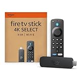 Amazon Fire TV Stick 4K Select (neueste Generation), beginne mit dem Streamen in 4K,...