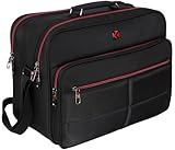 EAAKIE Arbeitstasche Umhängetasche Flugbegleiter Herrentasche XXL (Querformat) (Querformat)