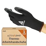 Ansell ActivArmr 97-631, Thermo-Handschuhe, Kältebeständige Arbeitshandschuhe Winter mit...