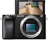 Sony Alpha 6100 | APS-C Spiegellose Kamera ( Schneller 0,02s-Autofokus, Autofokus mit Augenerkennung...