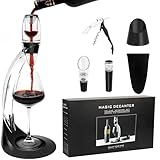 Oaioya Weinherstellung Starterset Weinbelüfter Wein-Dekanter Dekantierer