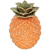 CIYODO Ananas Tee Teebehälter Heim Teedose Keramik Glas Für Losen Tee Bonbonglas Mit Deckel...