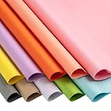 120 Blätter, 10 Farben: Hochwertiges Seidenpapier bunt (50x70 cm) – Ideales Verpackungsmaterial...