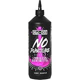 Muc Off No Puncture Hassle Tubeless Sealant Reifendichtmittel, 1 l - Hochwertiges Reifendichtmittel...