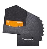 Amazon.de 50€ Gutschein im 10er Multi-Pack (Geschenkkuvert Schwarz und Silber)