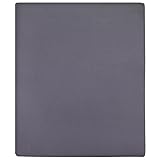 Eleganz Spannbettlaken 2 STK. Jersey Anthrazit 140x200 cm - Baumwolle, atmungsaktiv & knitterarm -...