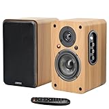 LONPOO LP42X Aktivlautsprecher 100W RMS, Regal-Lautsprecher mit 4' Woofer, Bluetooth5.0, HDM ARC,...