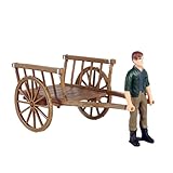 GALPADA Simulations Farmspielset für DIY Miniatur Bauernhof Modell Langlebige Detailreiche...