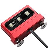 Greluma 1 Stk CNC-Motorrad-Kennzeichenbeleuchtung, 12V-Universal-Motorrad-LED-Hinterradbremse,...