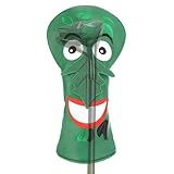 Lanmijia Golfschläger Kopfschoner,Aus PU Leder, Witziger Putter Schutz -...