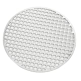 ZYNCUE Rundes Grillnetz aus Edelstahl, Grillnetz, Backblech, Grillrost, 28 cm/28 cm/30 cm
