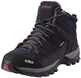 CMP - Rigel Mid Trekking Shoes Wp, Asphalt-Syrah, 42