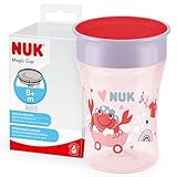 NUK Magic Cup Trinklernbecher | 8+ Monate | 230 ml | auslaufsicherer 360°-Trinkrand | BPA-frei |...