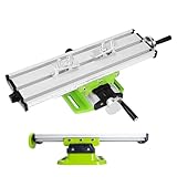 Kreuztisch für Fräsarbeiten | Verstellbare Aluminiumlegierung Werkbank mit XY-Achsen | Bohrvise...