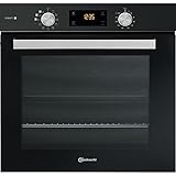 Bauknecht BAK5S KP8V2 BLG Einbau-Backofen mit Pyrolyse und Dampffunktion (71l) /Heißluftbackofen...