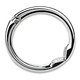 Clipa 2 Handtaschen-Aufhänger , Polished Silver (Silber) - 1271