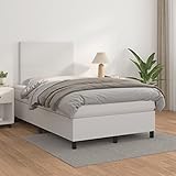 Rantry Boxspringbett mit Matratze Bettgestell Bett Bettrahmen Doppelbett Einzelbett Gästebett...